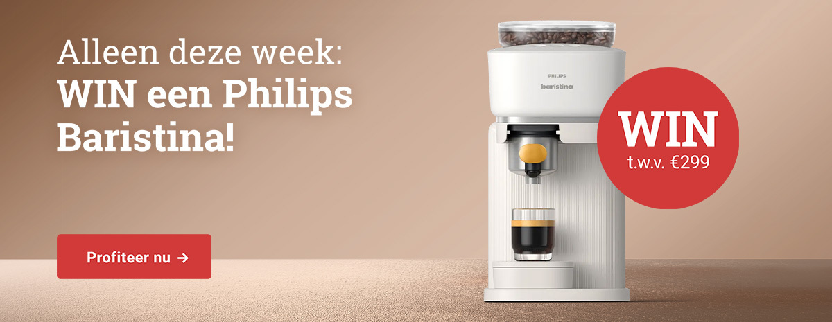 Baristina win actie Baristina win actie