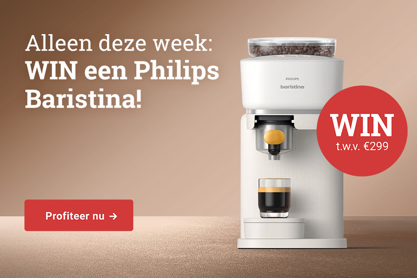 Baristina win actie Baristina win actie